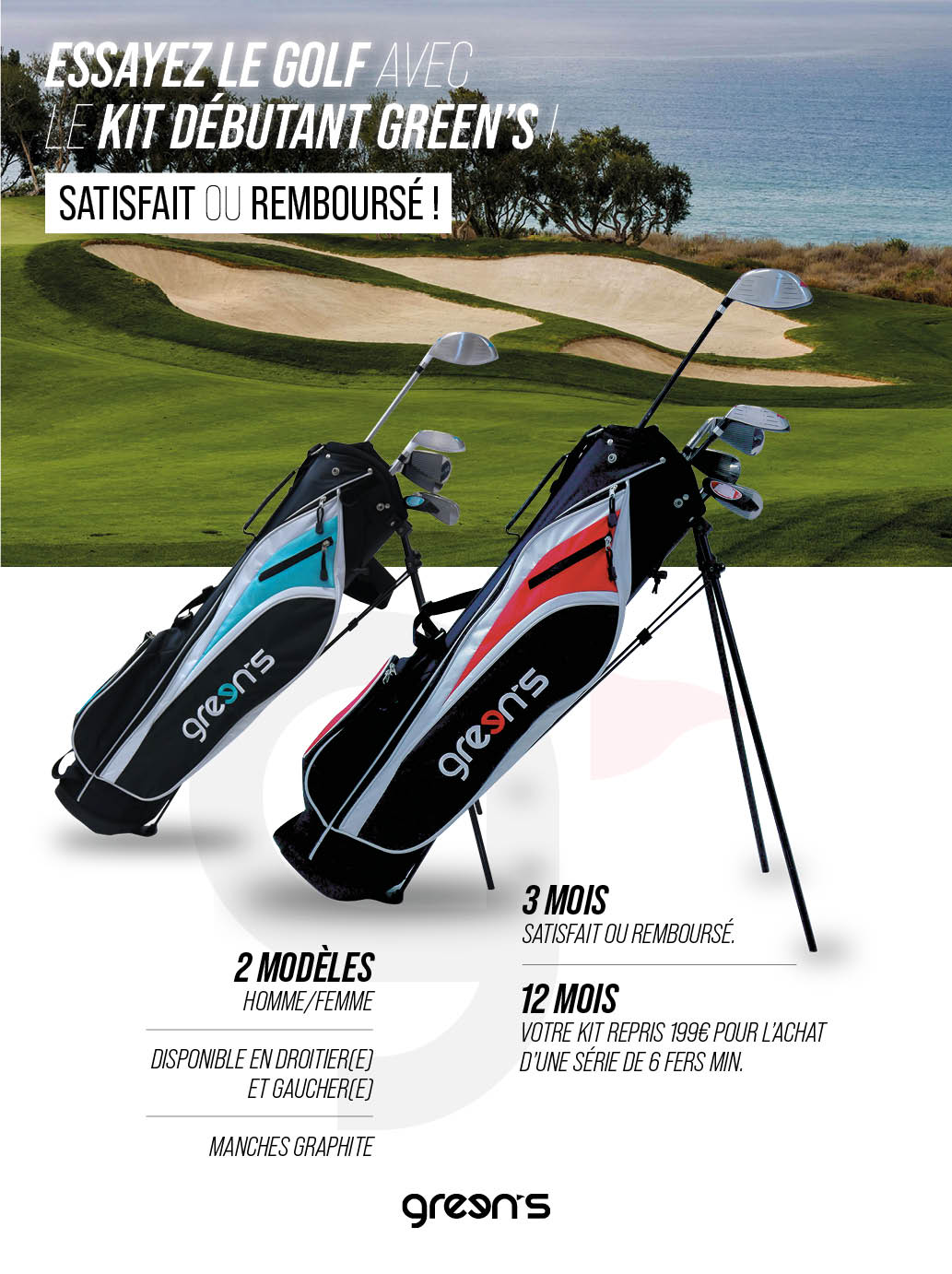 kits-clubs-de-golf-d-butants-sets-complets-et-demi-s-ries-green-s